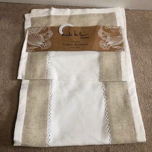 Nicole Miller table runner
